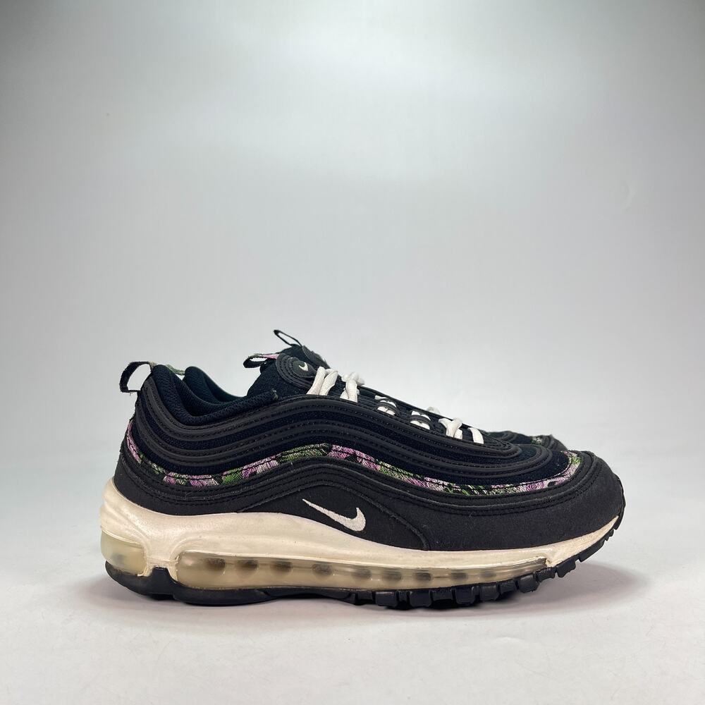 Nike Air Max 97 Next Nature Black Floral Sneakers FN7104-010 Women's Size 8.5